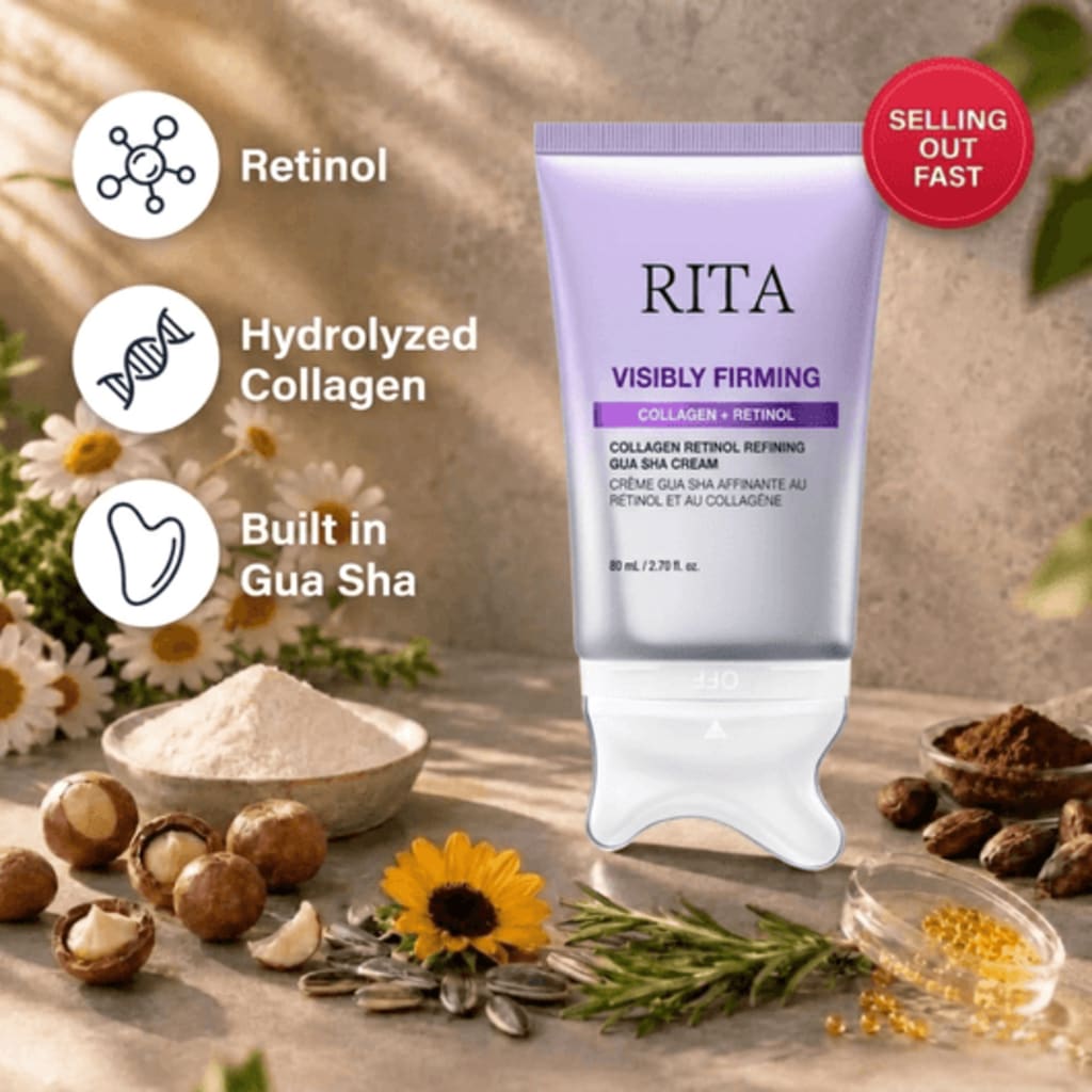 Rita Korean Collagen Retinol GuaSha Lifting Cream